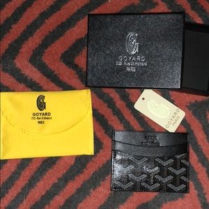 Goyard card holder